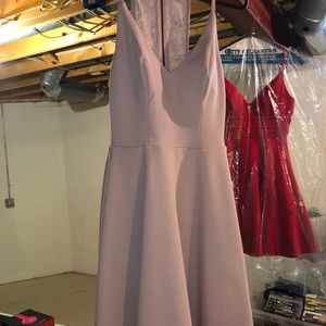 Purple dress